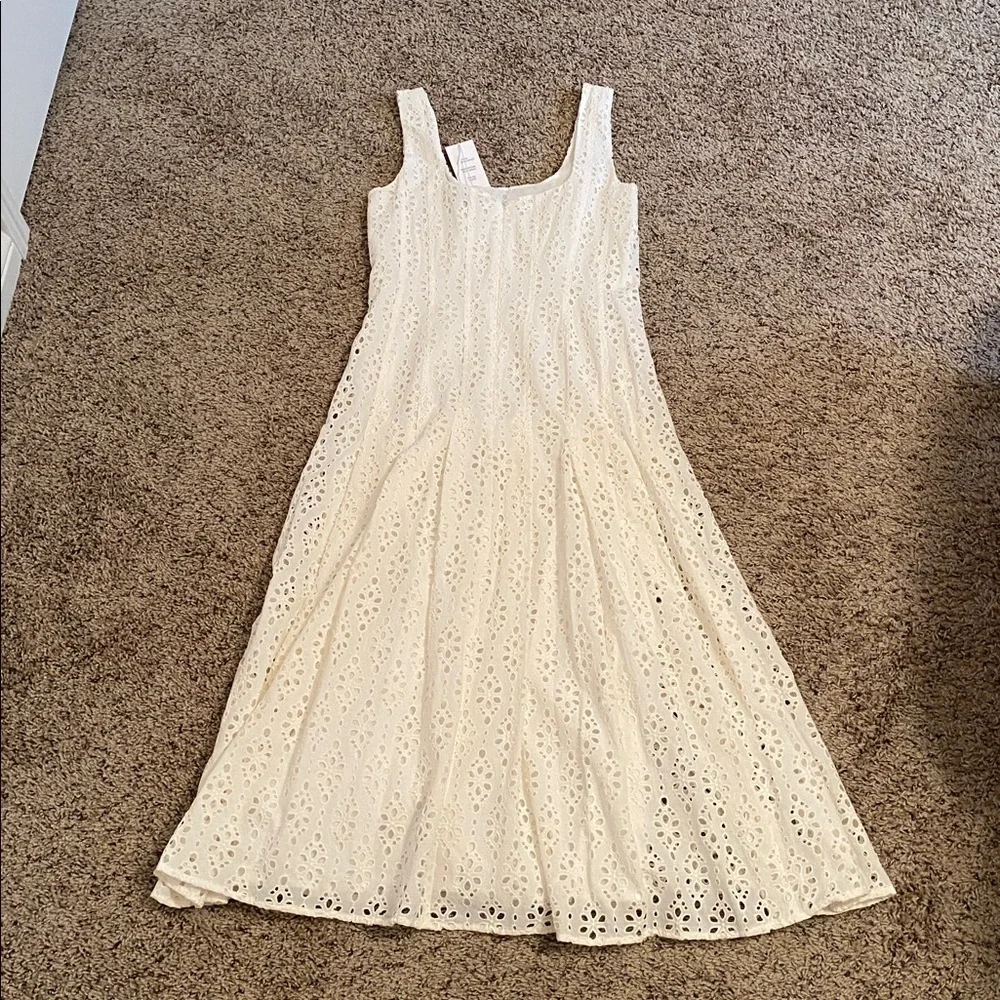 Veronica Beard eyelet dress- nwt - Picture 4 of 5